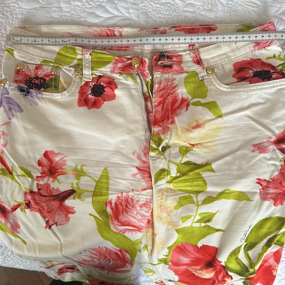 Roberto Cavalli vintage flower jeans size 31 - Picture 11 of 11